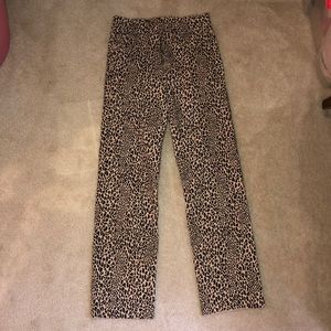 H&M Cheetah Jeans